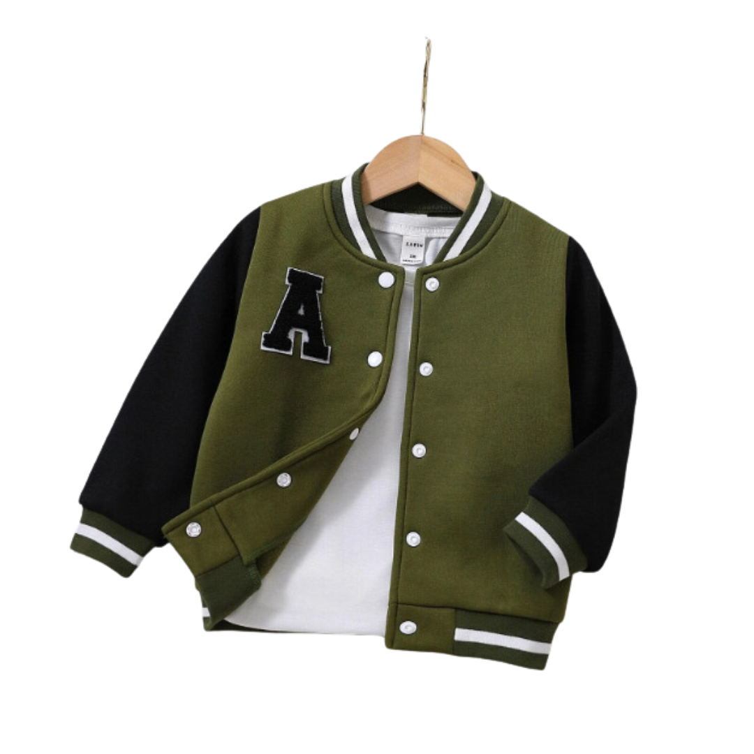 Ashton's Varsity Bomber Jacket