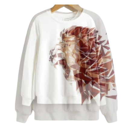 Beast Mode White Sweatshirt