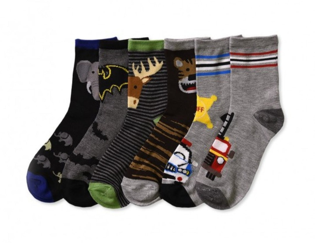 3-Pack Ankle Crew Socks