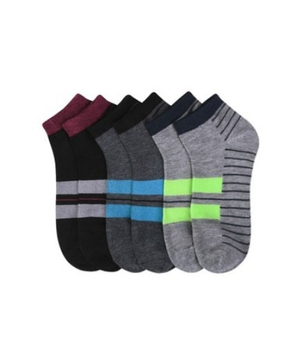 3-Pack Ankle Crew Socks