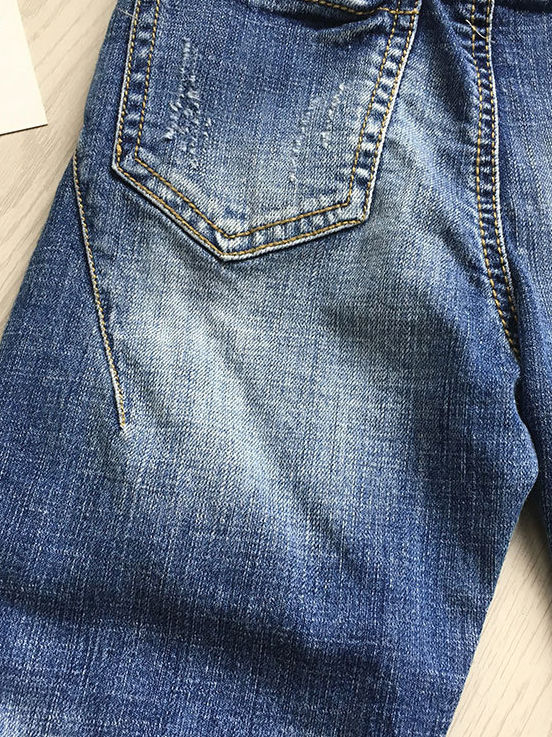 Slim Fit Blue Jeans
