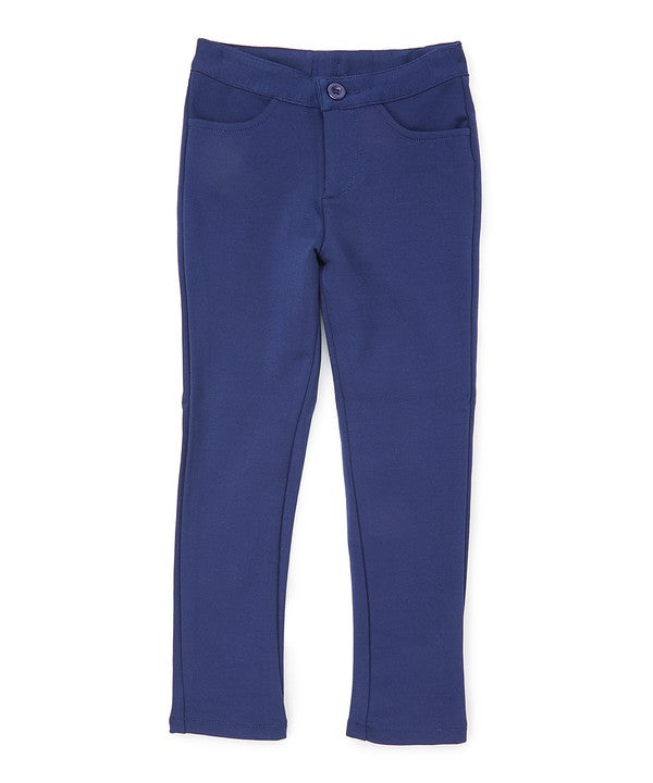 Girl's Slim Fit Stretch Pants