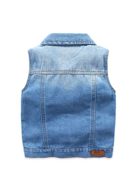 Kids Denim Jean Vest