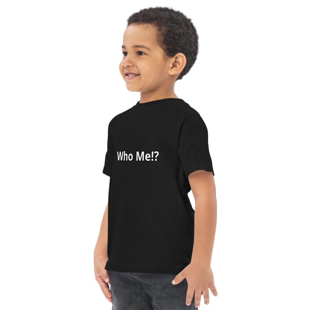 Who Me!? Unisex Jersey T-Shirt