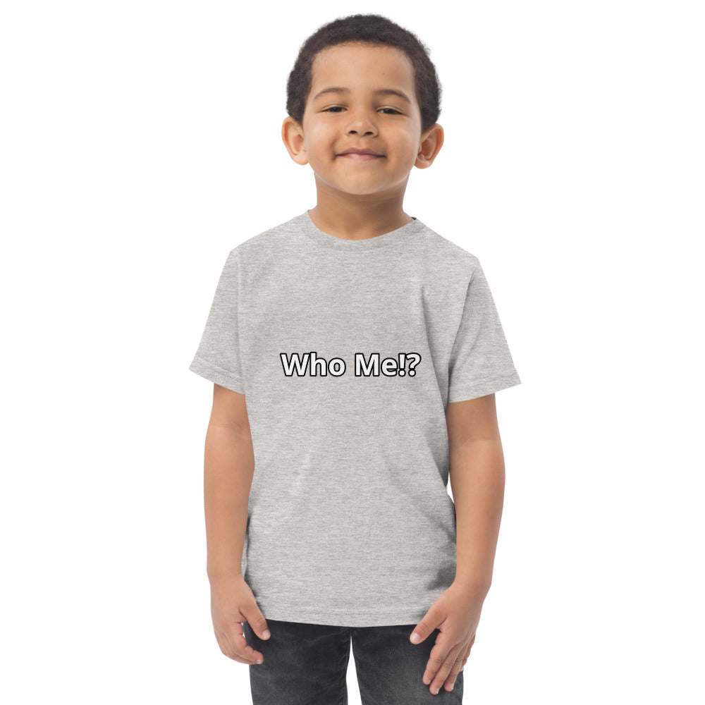 Who Me!? Unisex Jersey T-Shirt