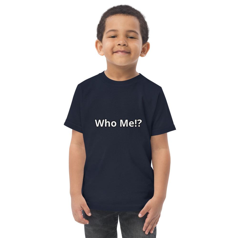 Who Me!? Unisex Jersey T-Shirt