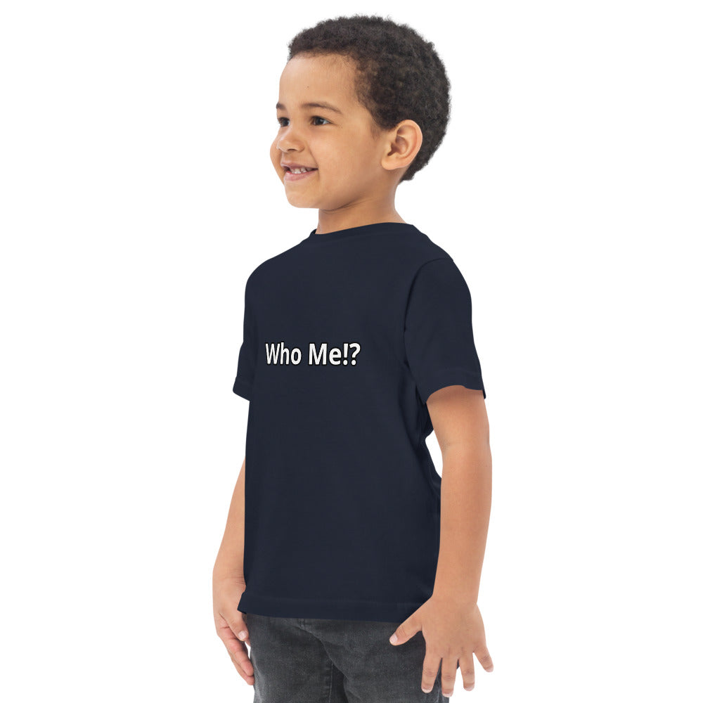 Who Me!? Unisex Jersey T-Shirt