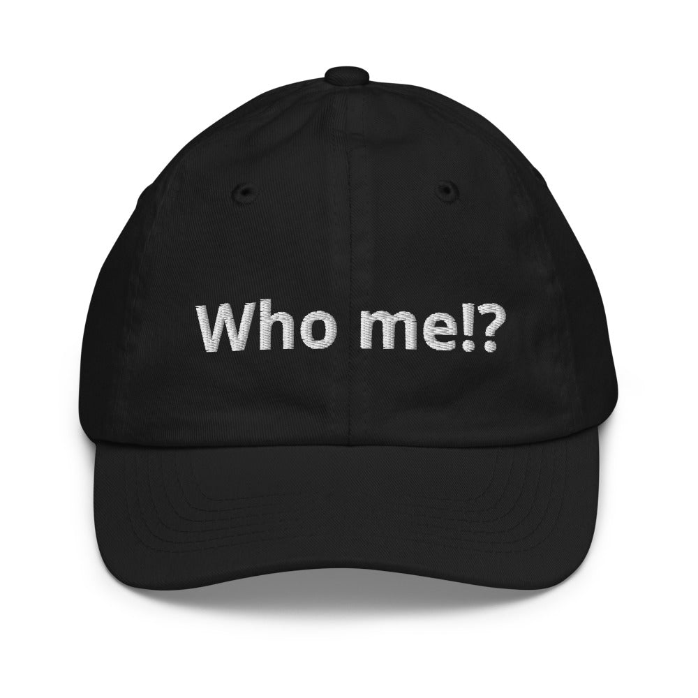 WHO ME!? BASEBALL CAP