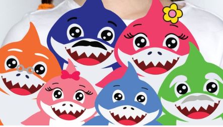 Kid Baby Shark Masks