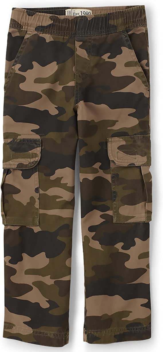 Boy's Camo Cargo Pants