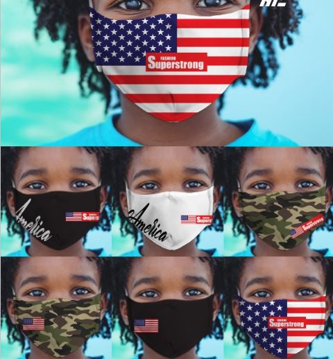 Kids USA Face Masks