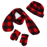Toddler Mad About Plaid Mittens, Scarves, and Hats