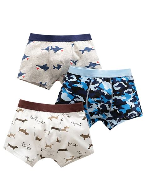 Boys Cotton Boxers 3pk