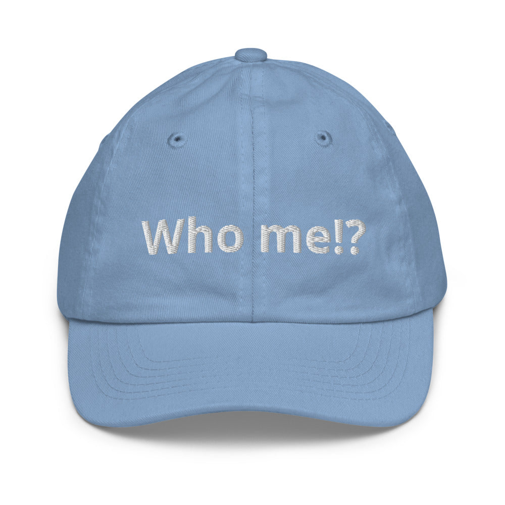 WHO ME!? BASEBALL CAP